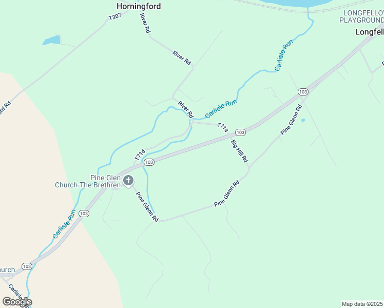 map of restaurants, bars, coffee shops, grocery stores, and more near 1660 Pennsylvania 103 in Lewistown