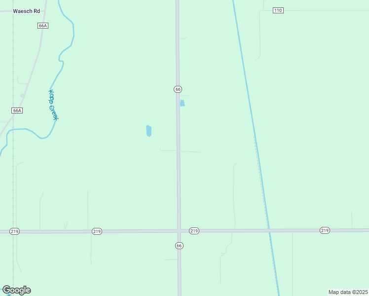 map of restaurants, bars, coffee shops, grocery stores, and more near 10348 Ohio 66 in Saint Marys