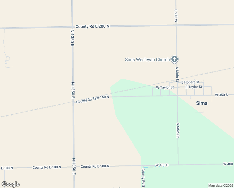 map of restaurants, bars, coffee shops, grocery stores, and more near 13816 County Road East 150 North in Greentown