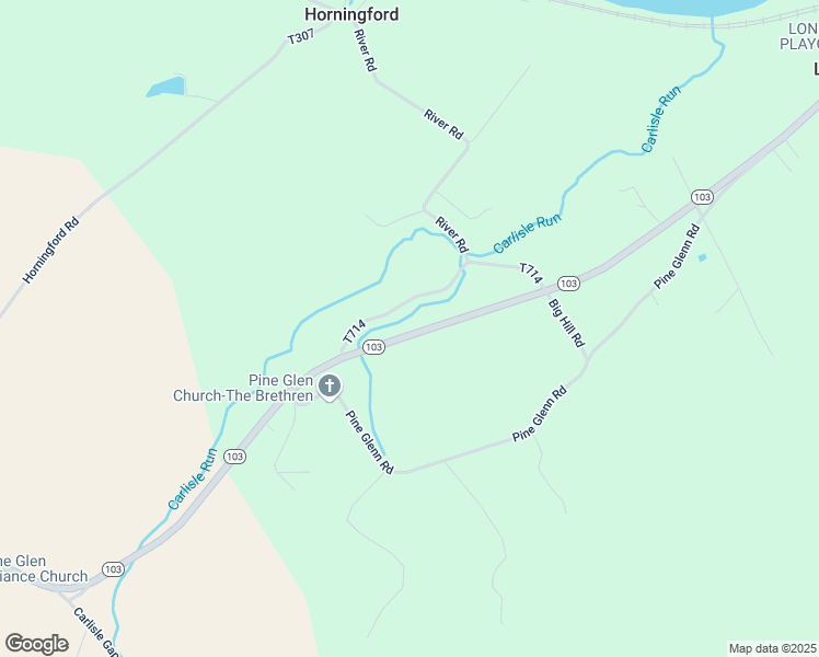 map of restaurants, bars, coffee shops, grocery stores, and more near 1605 Pennsylvania 103 in Lewistown