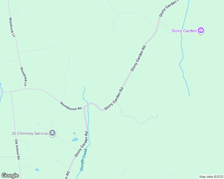 map of restaurants, bars, coffee shops, grocery stores, and more near 1765 Stony Garden Road in Kintnersville