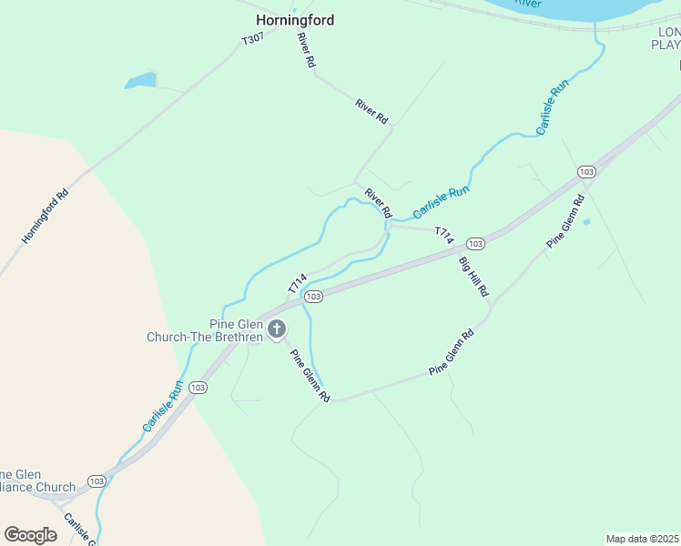 map of restaurants, bars, coffee shops, grocery stores, and more near 1605 Pennsylvania 103 in Lewistown