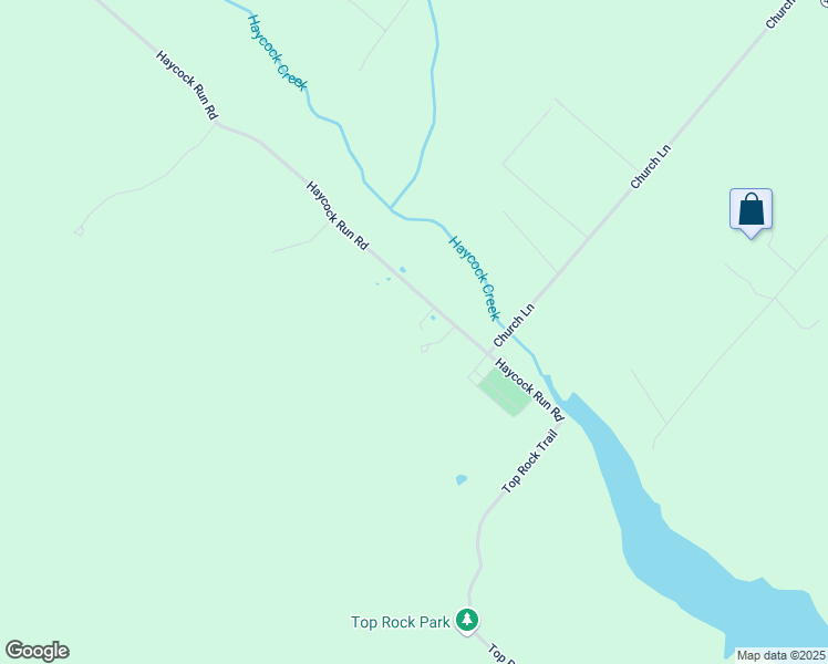 map of restaurants, bars, coffee shops, grocery stores, and more near 541 Haycock Run Road in Kintnersville