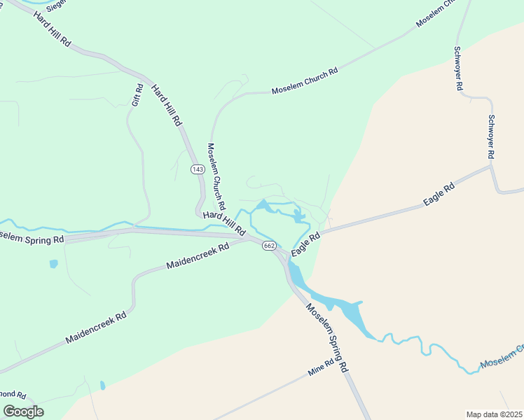 map of restaurants, bars, coffee shops, grocery stores, and more near 713 Eagle Road in Fleetwood
