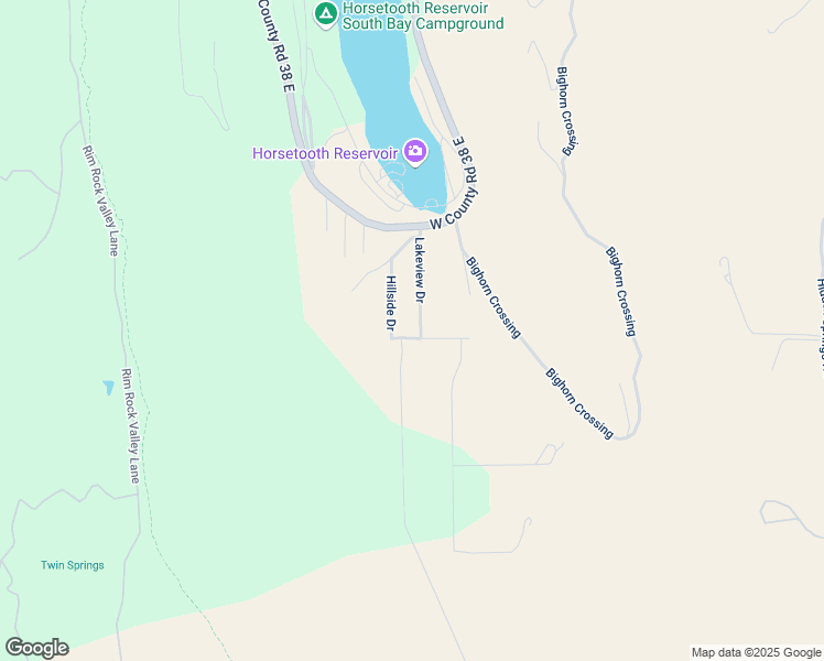 map of restaurants, bars, coffee shops, grocery stores, and more near 6013 Lakeview Drive in Fort Collins