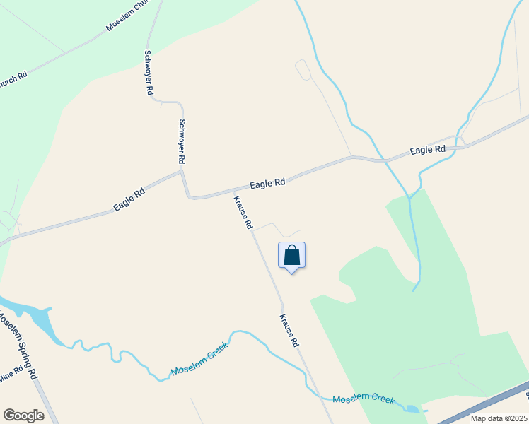 map of restaurants, bars, coffee shops, grocery stores, and more near 481 Krause Road in Fleetwood