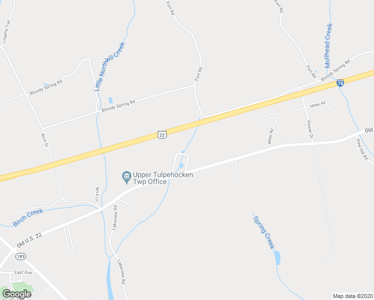 map of restaurants, bars, coffee shops, grocery stores, and more near 10 Cabin Creek Lane in Bernville