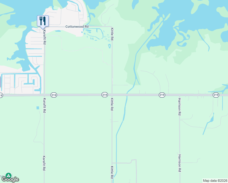 map of restaurants, bars, coffee shops, grocery stores, and more near 7262 Prairie Brook Drive in Celina