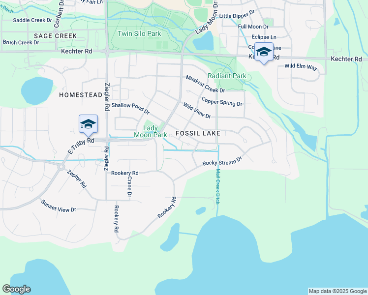 map of restaurants, bars, coffee shops, grocery stores, and more near 14 Lost Lake Place in Fort Collins