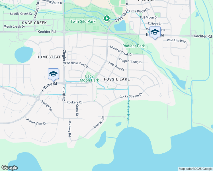 map of restaurants, bars, coffee shops, grocery stores, and more near 14 Lost Lake Place in Fort Collins