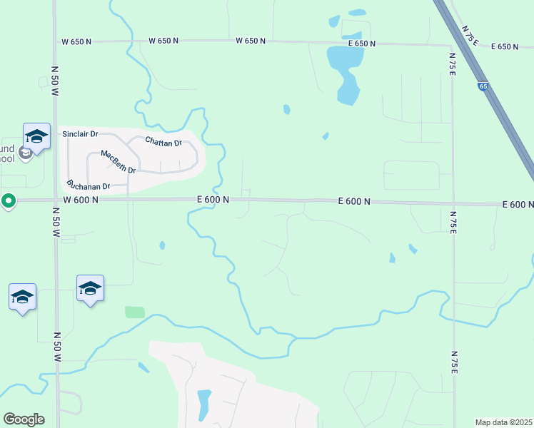 map of restaurants, bars, coffee shops, grocery stores, and more near 130 Colonial Ct in West Lafayette