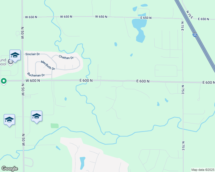map of restaurants, bars, coffee shops, grocery stores, and more near 130 Colonial Ct in West Lafayette