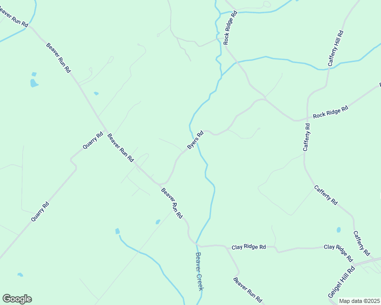 map of restaurants, bars, coffee shops, grocery stores, and more near 46 Byers Road in Ottsville