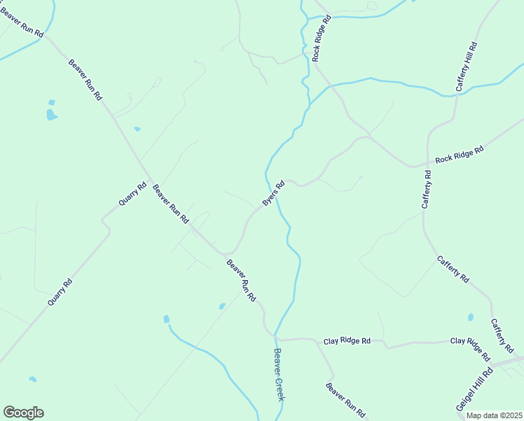 map of restaurants, bars, coffee shops, grocery stores, and more near 46 Byers Road in Ottsville