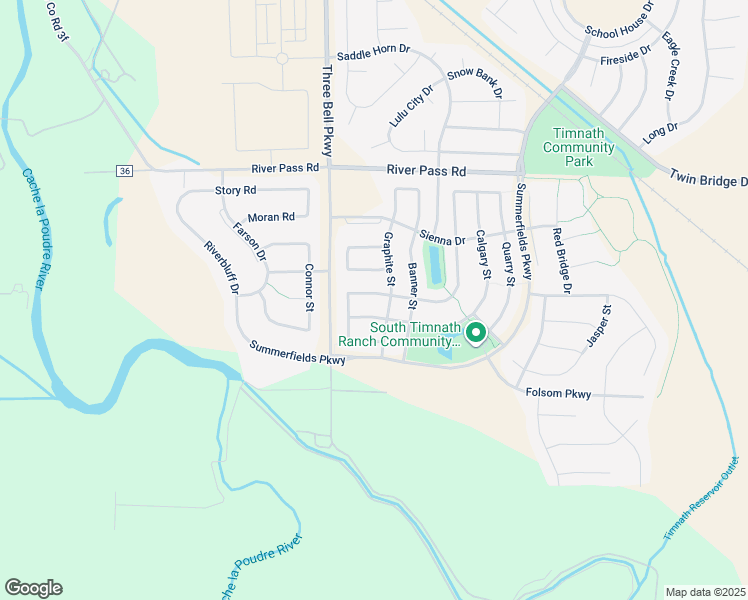 map of restaurants, bars, coffee shops, grocery stores, and more near 6339 Spring Valley Rd in Timnath