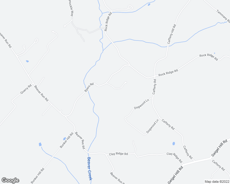 map of restaurants, bars, coffee shops, grocery stores, and more near 10 Granite Way in Ottsville