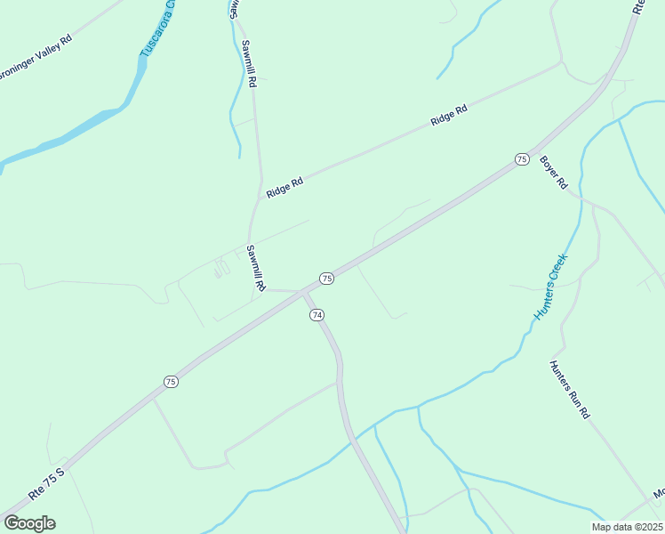 map of restaurants, bars, coffee shops, grocery stores, and more near 24227 Pennsylvania 75 in Port Royal