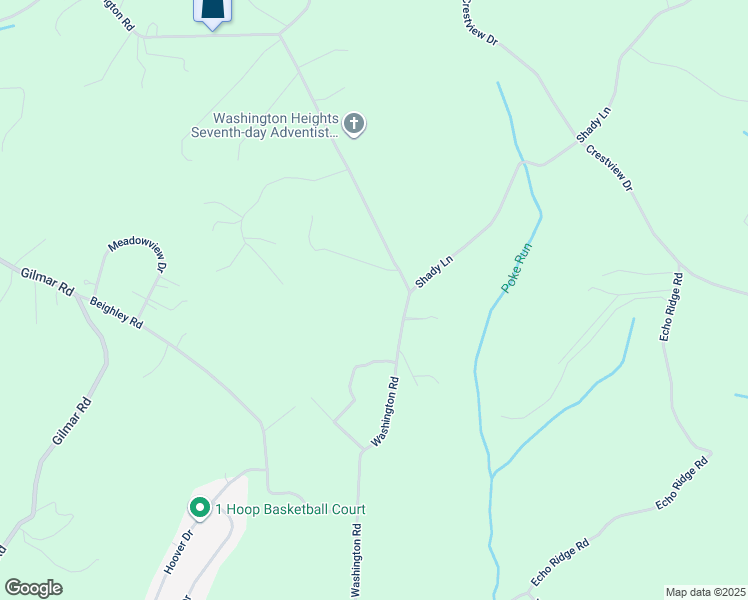 map of restaurants, bars, coffee shops, grocery stores, and more near 1696 Washington Road in Apollo