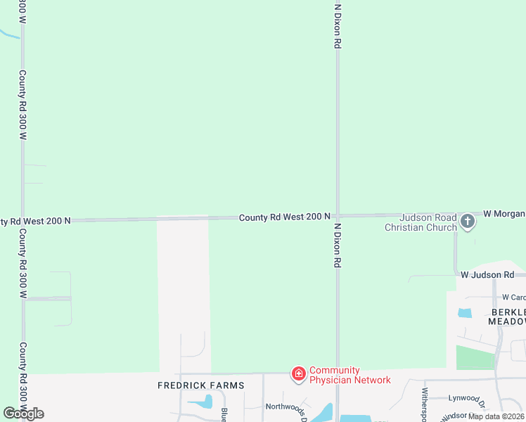 map of restaurants, bars, coffee shops, grocery stores, and more near 2714 West Judson Road in Kokomo