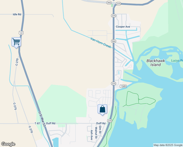 map of restaurants, bars, coffee shops, grocery stores, and more near in Lakeview