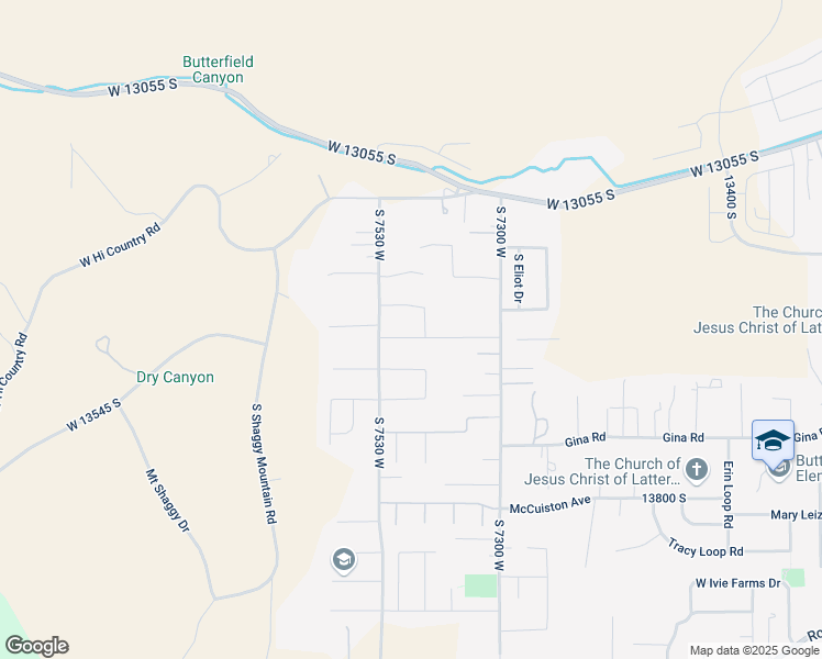 map of restaurants, bars, coffee shops, grocery stores, and more near 7467 Havana Lane in Herriman