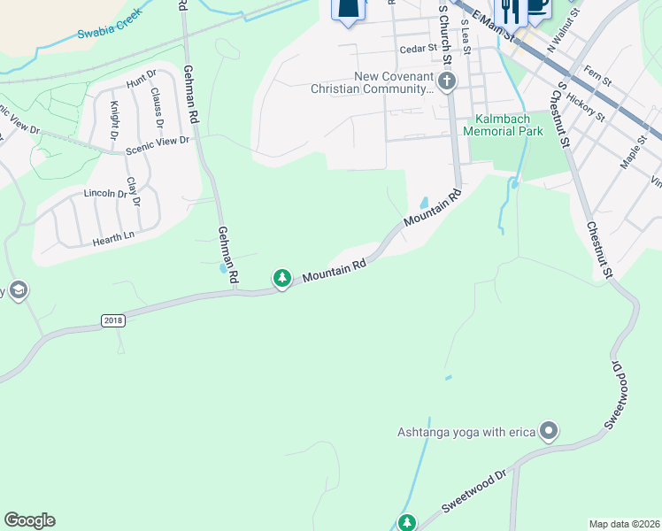 map of restaurants, bars, coffee shops, grocery stores, and more near 6563 Mountain Road in Macungie