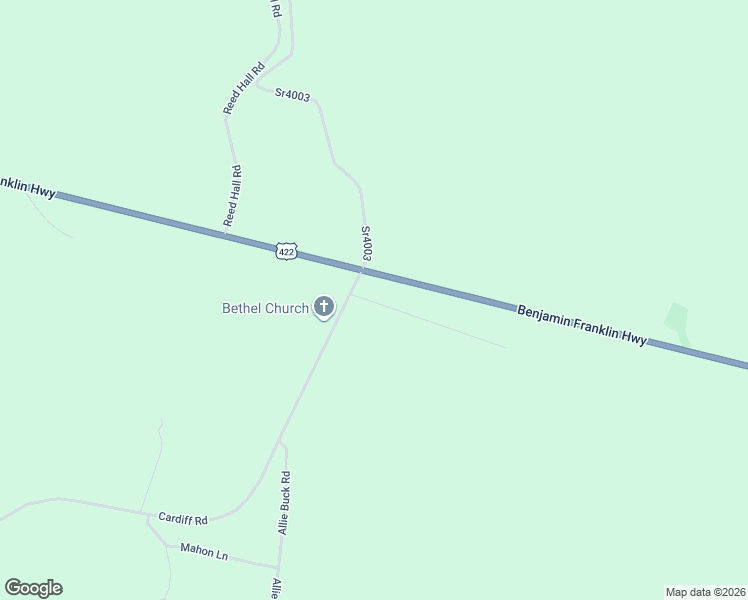 map of restaurants, bars, coffee shops, grocery stores, and more near 2569-2599 Cardiff Rd in Ebensburg