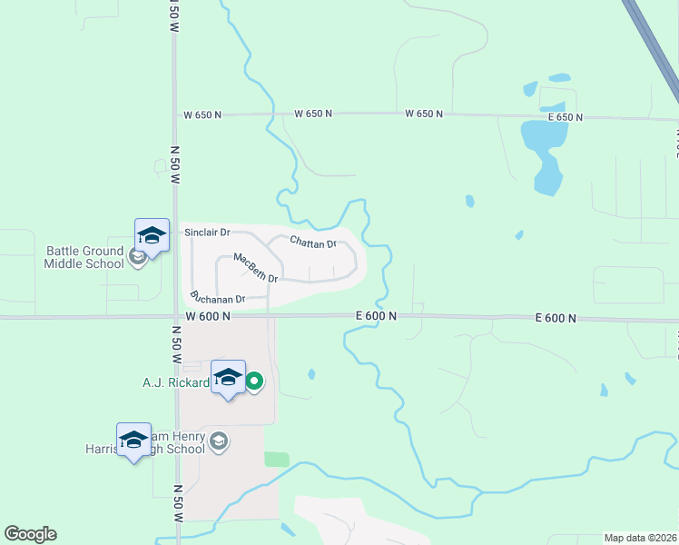 map of restaurants, bars, coffee shops, grocery stores, and more near 200 MacBeth Drive in West Lafayette