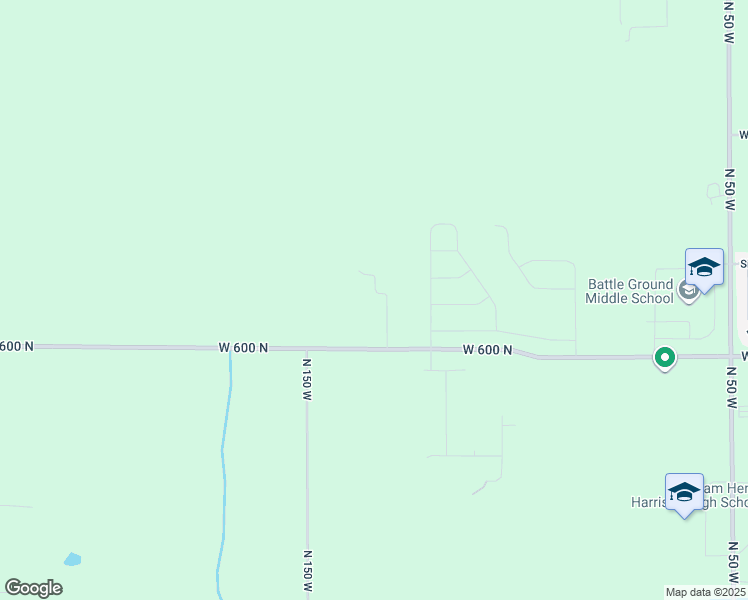 map of restaurants, bars, coffee shops, grocery stores, and more near 1300 West 600 North in West Lafayette