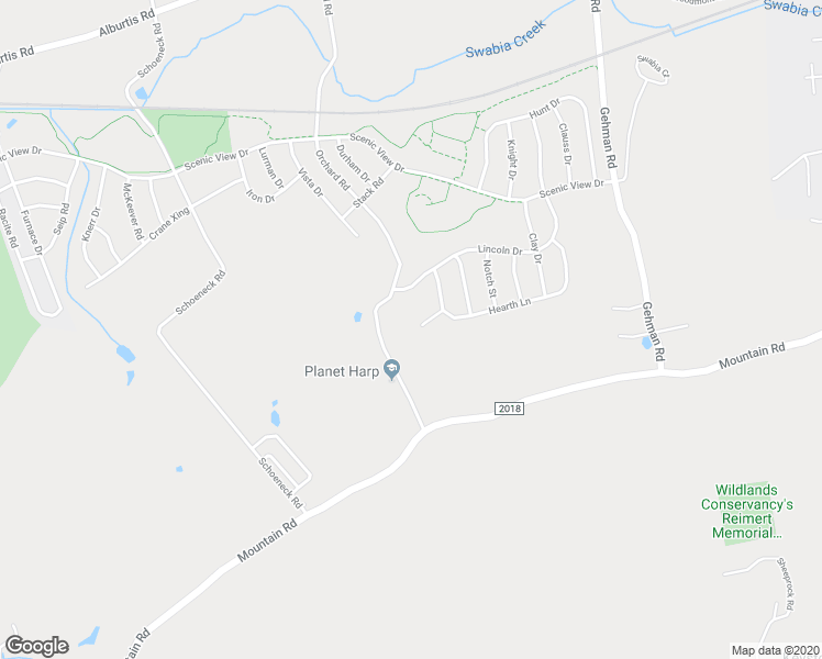 map of restaurants, bars, coffee shops, grocery stores, and more near 7219 McKee Court in Macungie