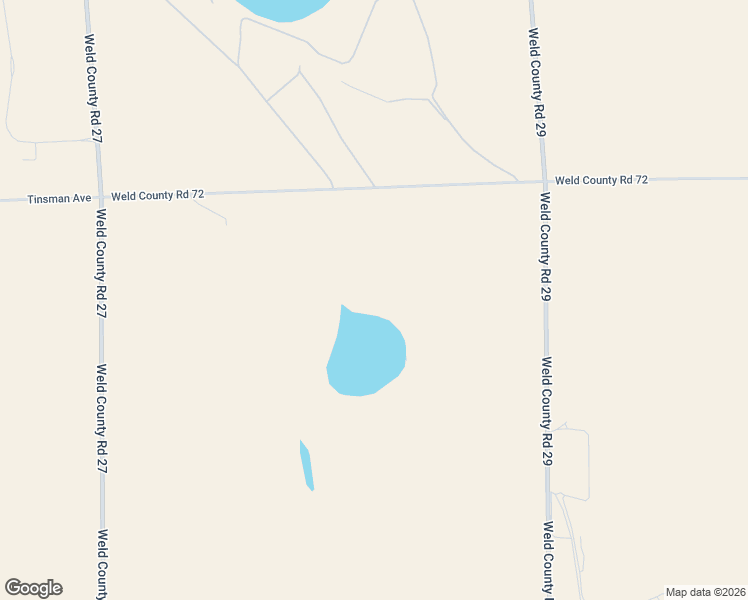 map of restaurants, bars, coffee shops, grocery stores, and more near 13520 County Road 72 in Greeley