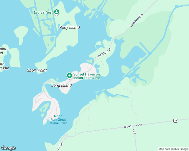 map of restaurants, bars, coffee shops, grocery stores, and more near 8661 Ohio 273 in Belle Center