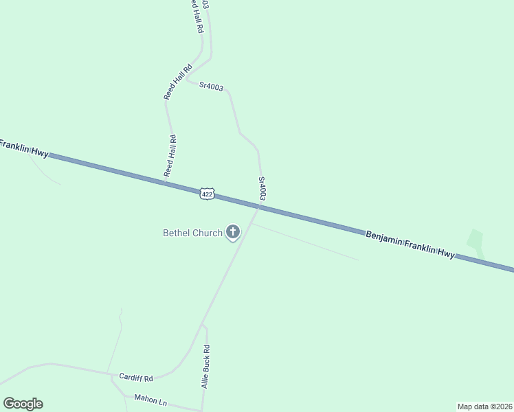 map of restaurants, bars, coffee shops, grocery stores, and more near 2599 Cardiff Rd in Ebensburg