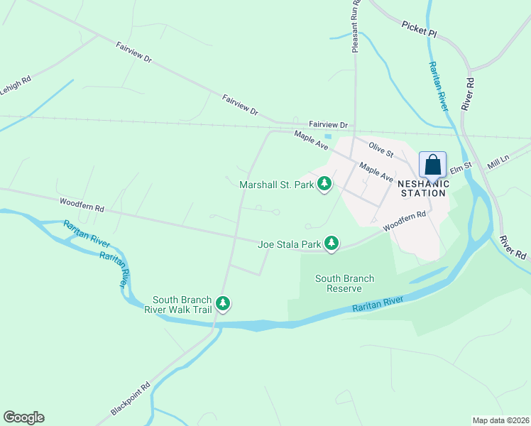 map of restaurants, bars, coffee shops, grocery stores, and more near 907 Rolling Hills Lane in Branchburg