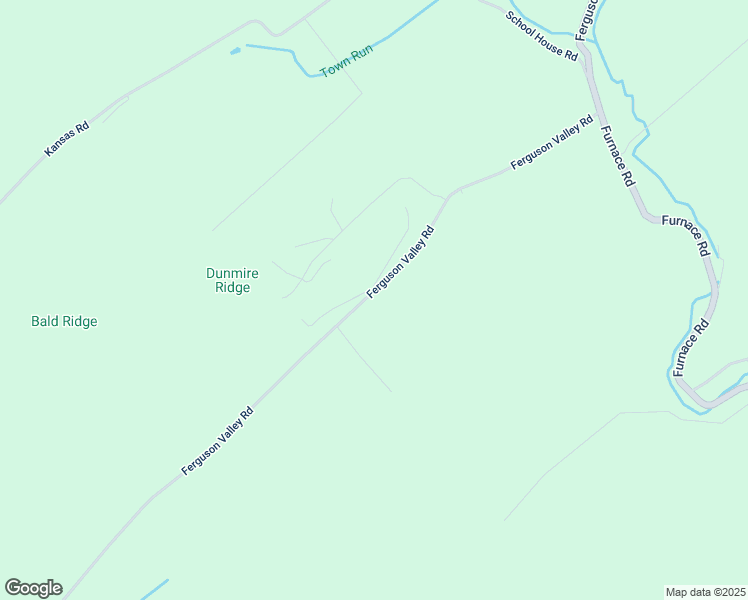 map of restaurants, bars, coffee shops, grocery stores, and more near 6159 Ferguson Valley Road in McVeytown