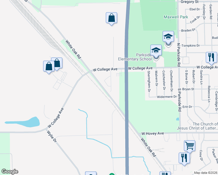 map of restaurants, bars, coffee shops, grocery stores, and more near 241 Eugene Drive in Normal