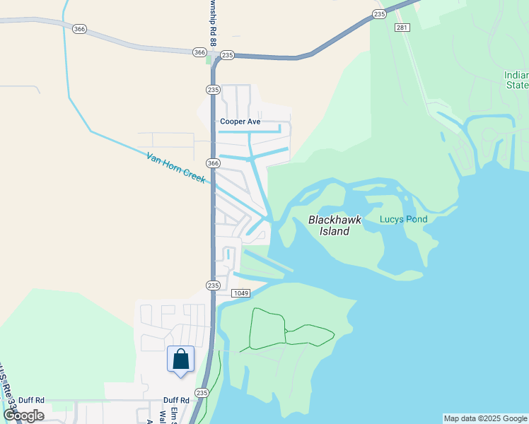 map of restaurants, bars, coffee shops, grocery stores, and more near 10631 Horseshoe Channel Drive in Lakeview