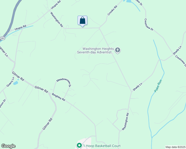map of restaurants, bars, coffee shops, grocery stores, and more near 216 Patricia Drive in Apollo