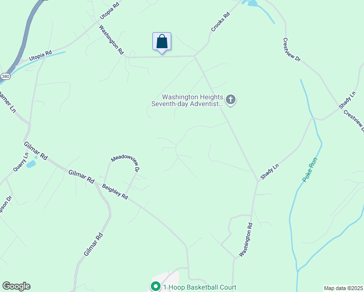 map of restaurants, bars, coffee shops, grocery stores, and more near 216 Patricia Drive in Apollo