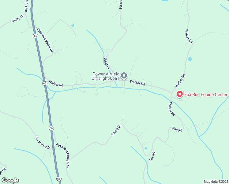 map of restaurants, bars, coffee shops, grocery stores, and more near Walker Road in Apollo
