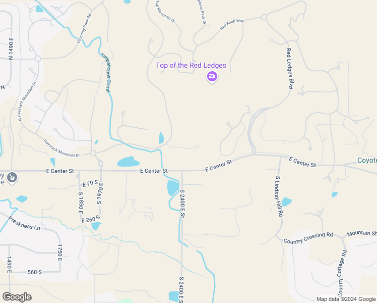 map of restaurants, bars, coffee shops, grocery stores, and more near 2452 East Copper Belt Way in Heber City