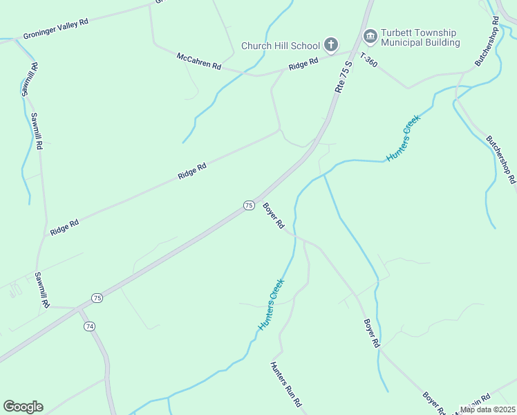 map of restaurants, bars, coffee shops, grocery stores, and more near 949 Boyer Road in Port Royal