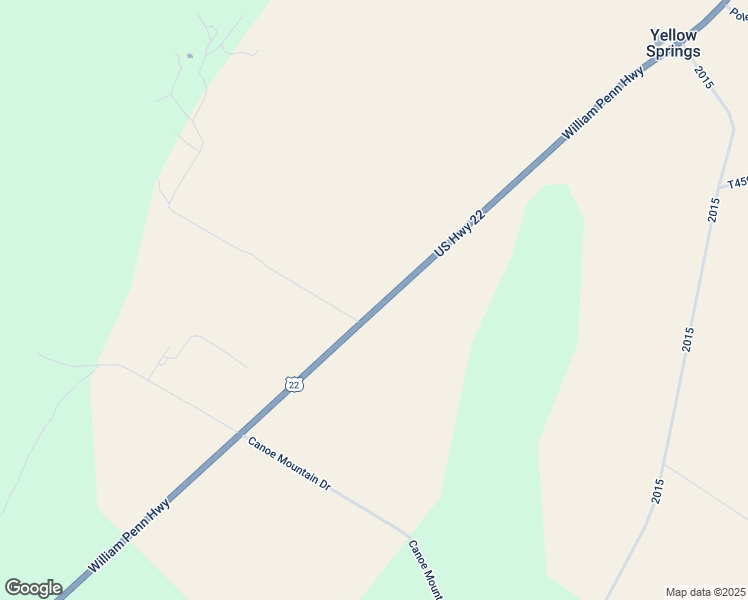 map of restaurants, bars, coffee shops, grocery stores, and more near 2217 William Penn Highway in Williamsburg