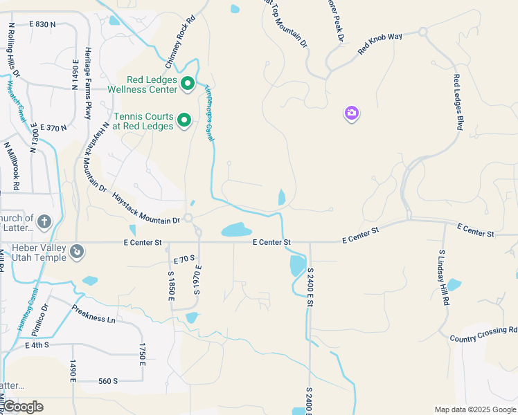 map of restaurants, bars, coffee shops, grocery stores, and more near 2203 Copper Belt Drive in Heber City