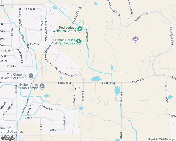 map of restaurants, bars, coffee shops, grocery stores, and more near 2041 East Copper Belt Way in Heber City