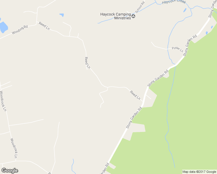map of restaurants, bars, coffee shops, grocery stores, and more near 1323 Reed Lane in Kintnersville