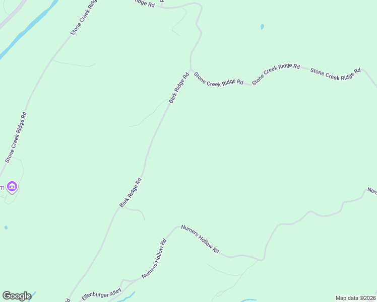 map of restaurants, bars, coffee shops, grocery stores, and more near 9107 Bark Ridge Road in Huntingdon