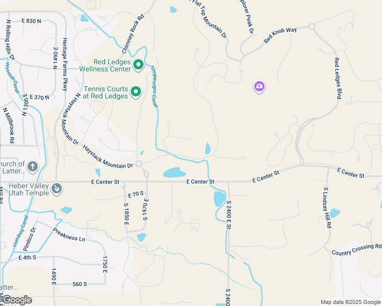 map of restaurants, bars, coffee shops, grocery stores, and more near 2203 Copper Belt Drive in Heber City