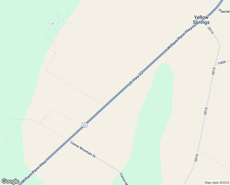 map of restaurants, bars, coffee shops, grocery stores, and more near 2217 William Penn Highway in Williamsburg