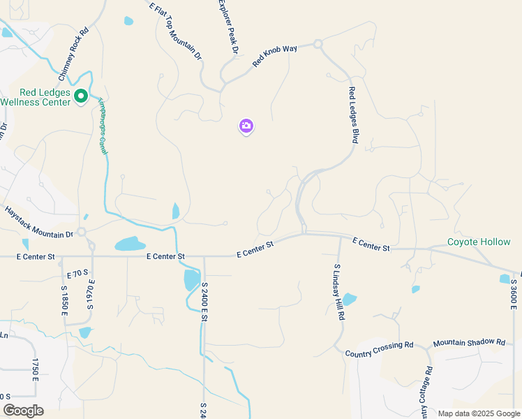 map of restaurants, bars, coffee shops, grocery stores, and more near 101 North Club Cabins Court in Heber City